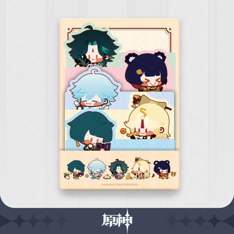 [New] Genshin Impact Character Sticky Note Collection B / miHoYo