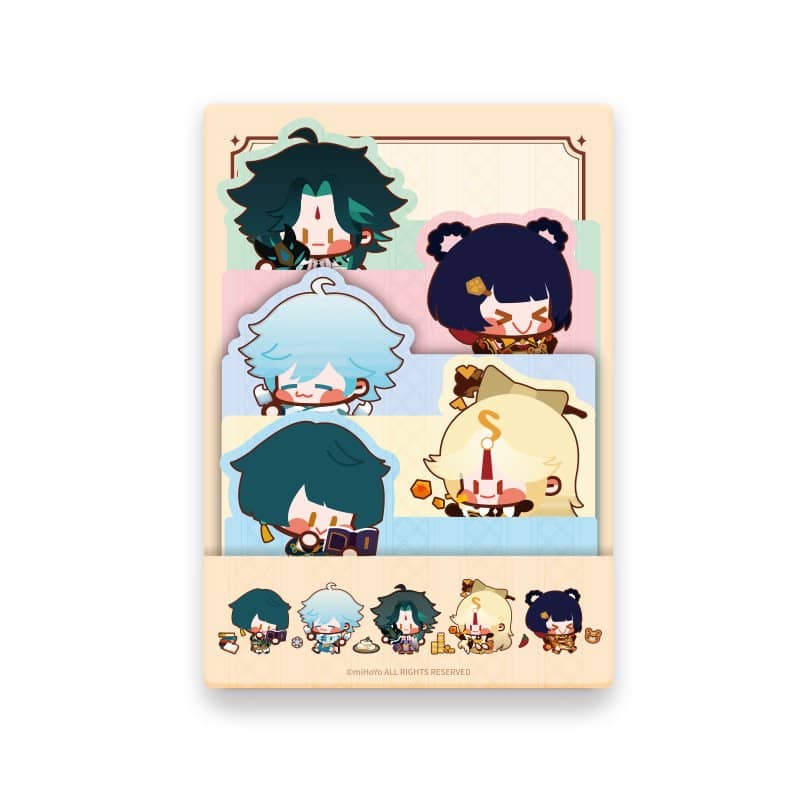 [New] Genshin Impact Character Sticky Note Collection B / miHoYo