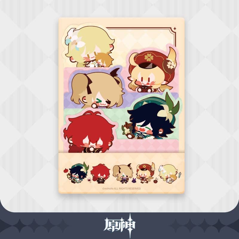 [New] Genshin Impact Character Sticky Note Collection A / miHoYo
