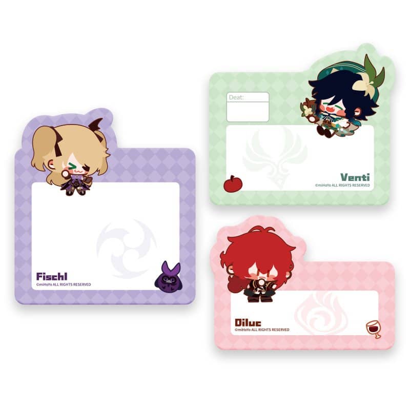 [New] Genshin Impact Character Sticky Note Collection A / miHoYo