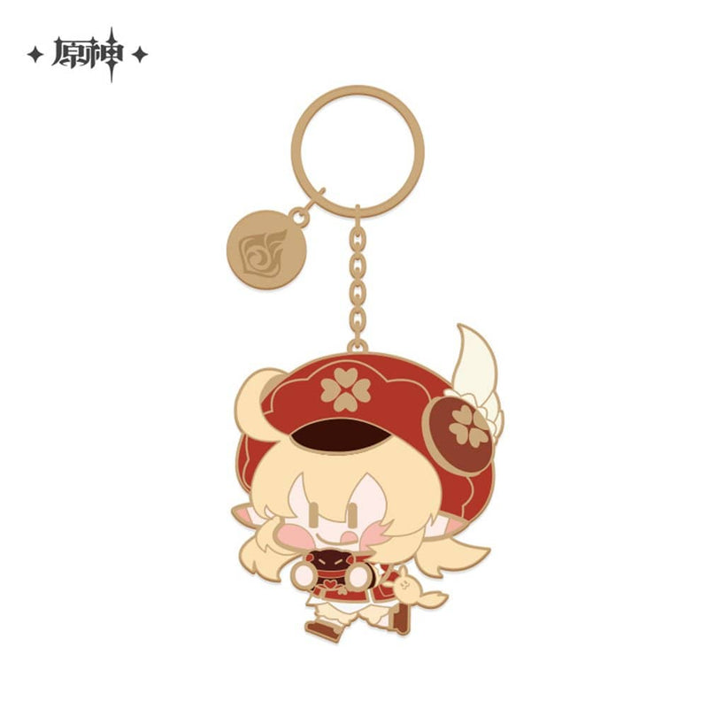 [New] Genshin Impact Character Metal Keyring Klee / miHoYo