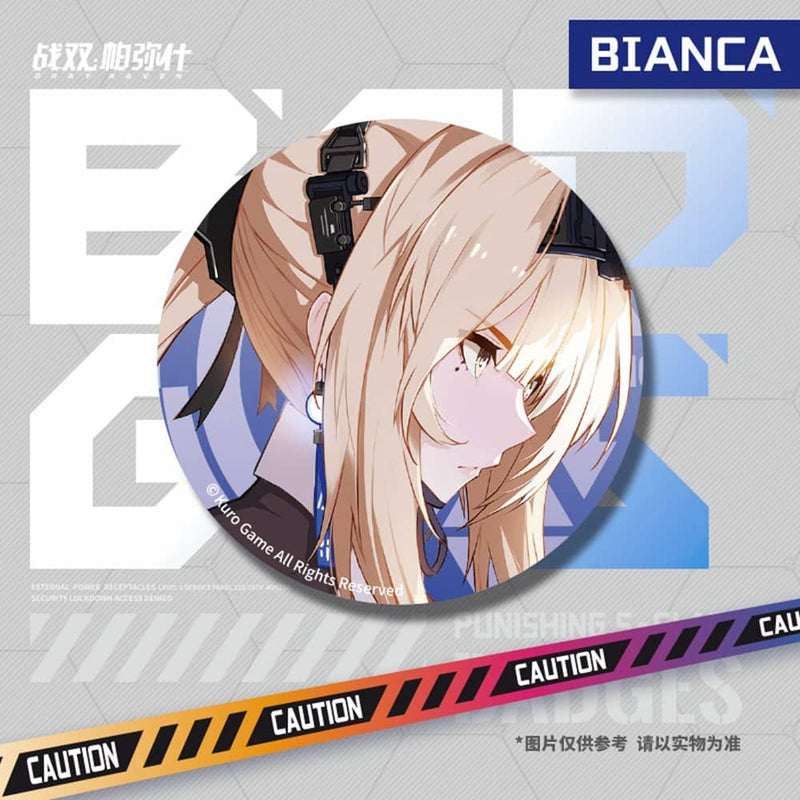 【新品】パニシング：グレイレイヴン 極・解放缶バッジ - ビアンカ・真理 / KURO GAME