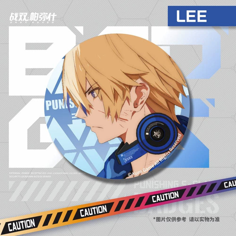 【新品】パニシング：グレイレイヴン 極・解放缶バッジ - リー・乱数 / KURO GAME