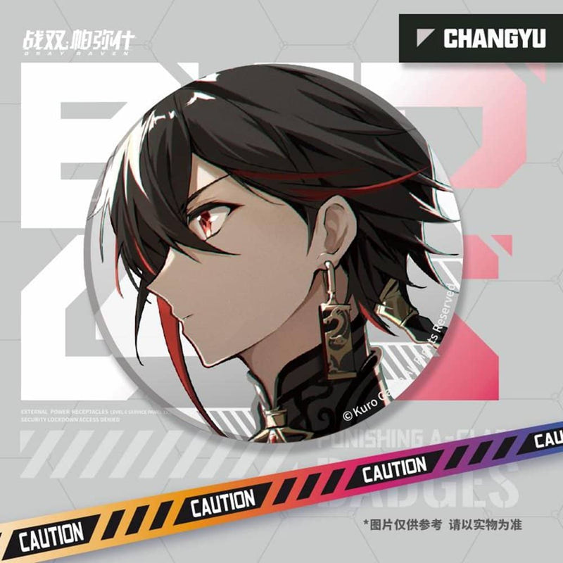 【新品】パニシング：グレイレイヴン 極・解放缶バッジ - 常羽・遊鱗 / KURO GAME