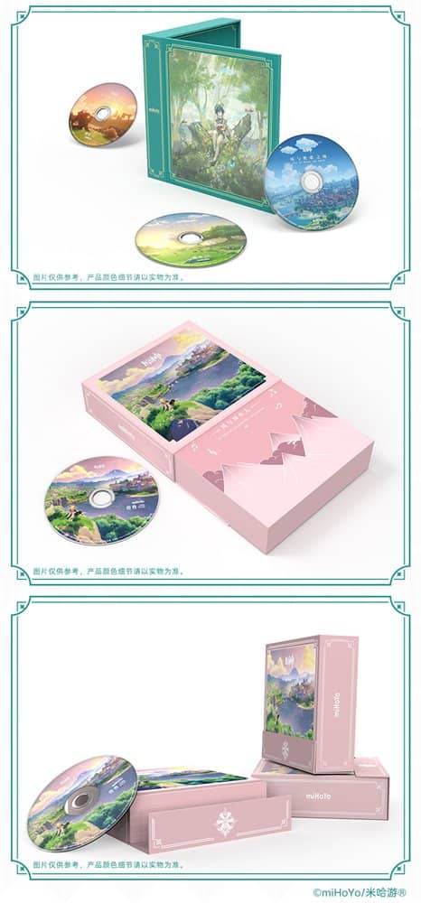 【新品】原神 風と牧歌の城 サウンドトラックセット / miHoYo