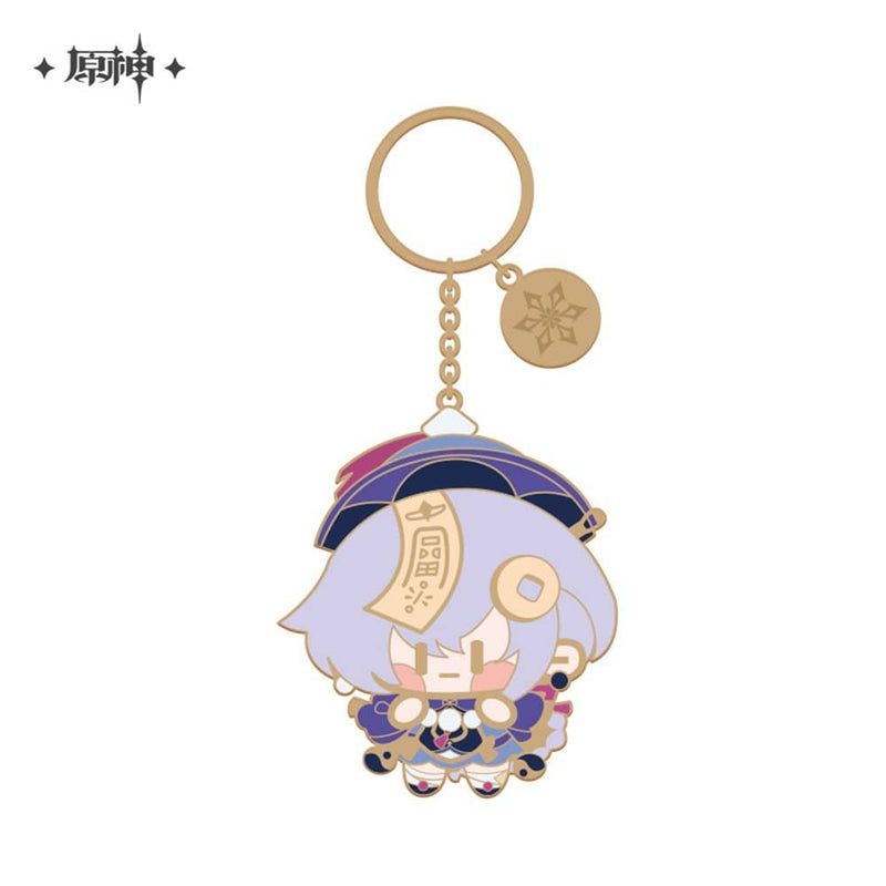 [New] Genshin Impact Character Metal Keyring Qiqi / miHoYo