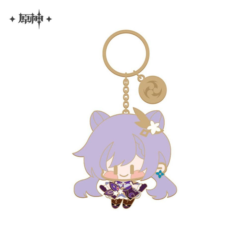 [New] Genshin Impact Character Metal Keyring Keqing / miHoYo