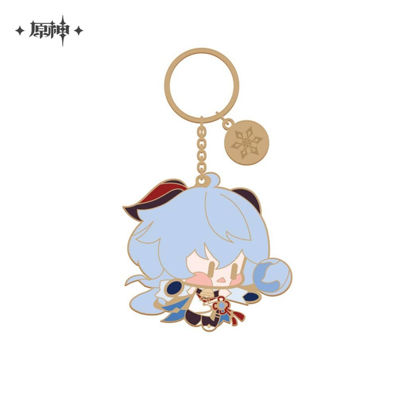 [New] Genshin Impact Character Metal Keyring Ganyu / miHoYo