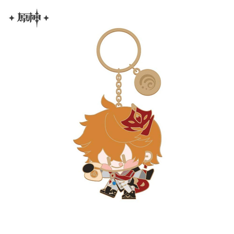 [New] Genshin Impact Character Metal Keyring Tartaglia / miHoYo