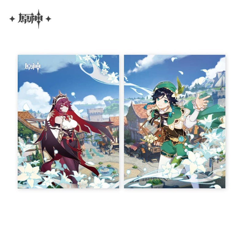 [New] 原神 风花的邀请 透明文件夹 / miHoYo