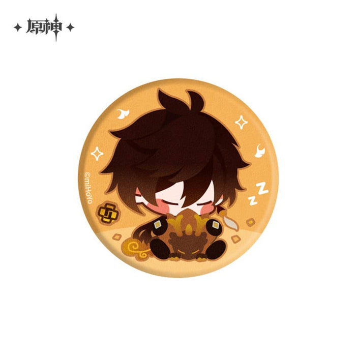 [Imported Goods] Genshin Deformed Character Series Fluffy Badge Separation (Import) / miHoYo