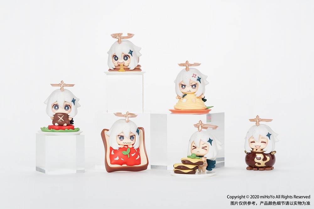 [New] Genshin "Because it's not an emergency food!" Paimon Mascot Figure Collection 6 types set / miHoYo Release date: Around November 2021