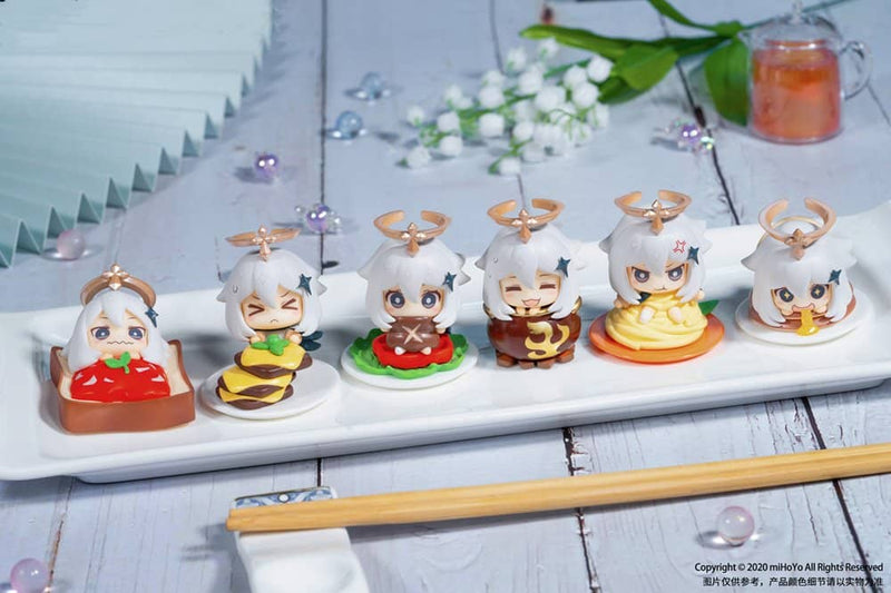 [New] Genshin Impact "It's not emergency food!" Paimon Mascot Figure Collection 6-piece BOX / miHoYo