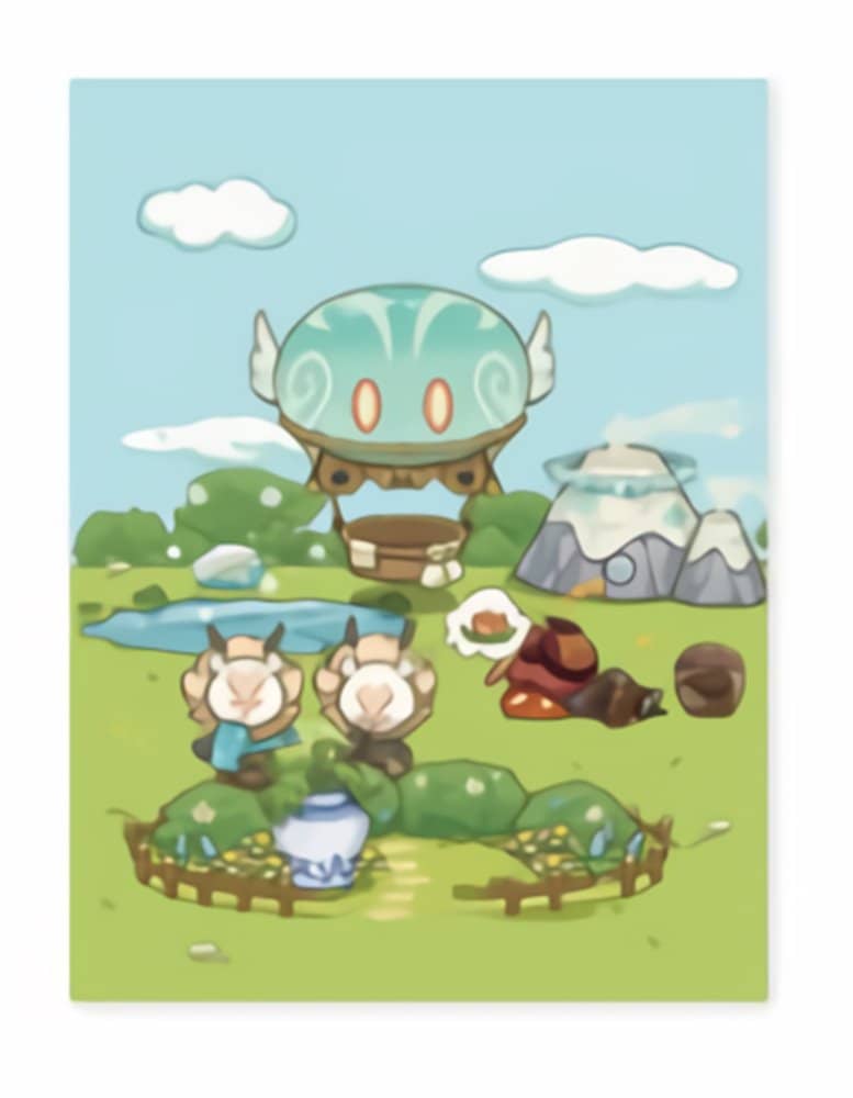 [New] Genshin Impact Slime Land Series Binder / miHoYo