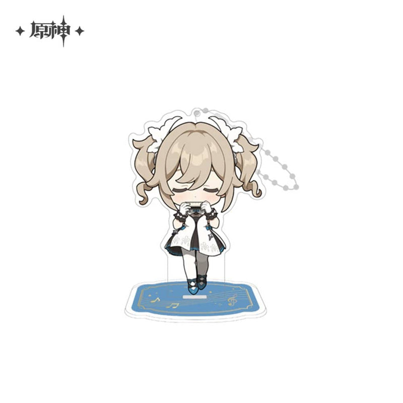 [New] Genshin Impact "Melodies of an Endless Journey" Character Deformed Acrylic Keychain Barbara / miHoYo