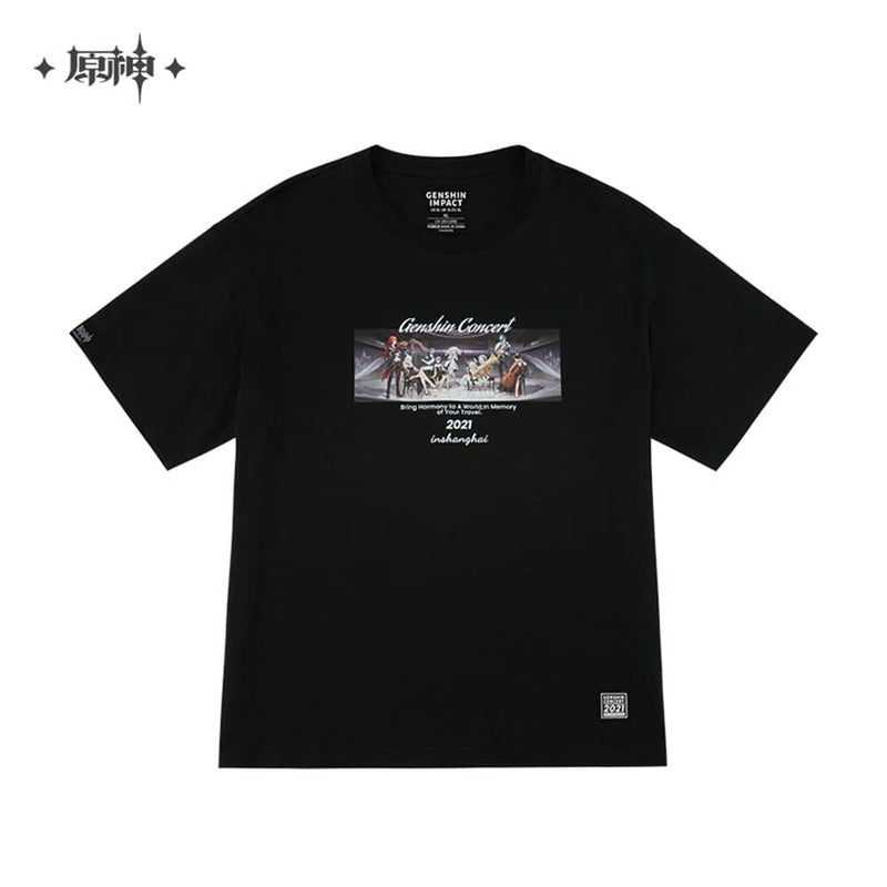 [New] Genshin Impact "Melodies of an Endless Journey" Color T-Shirt 3XL Size / miHoYo