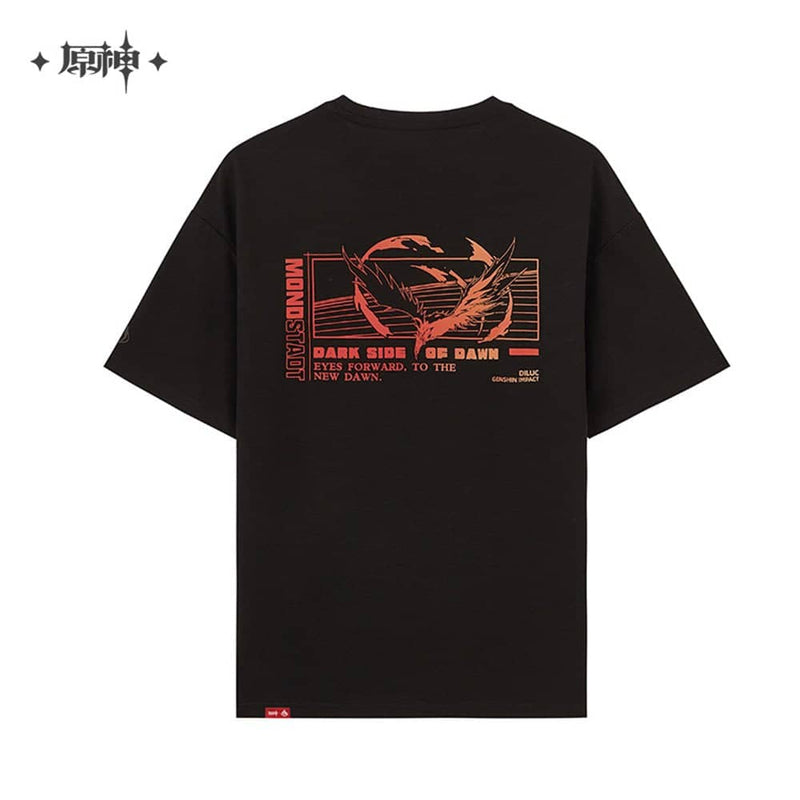 [New] Genshin Impact Diluc T-Shirt M Size / miHoYo