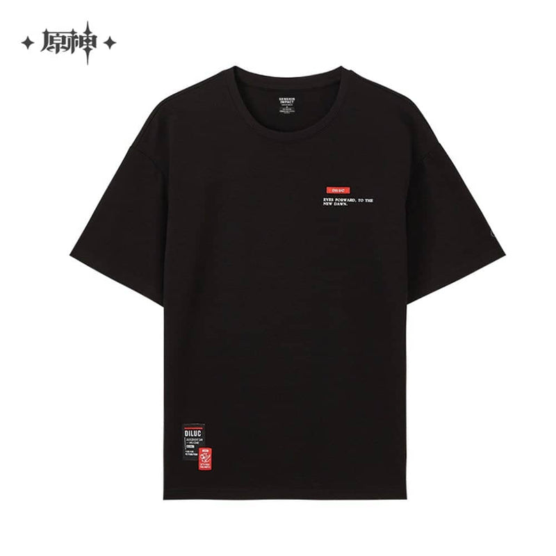[New] Genshin Impact Diluc T-Shirt XXL Size / miHoYo
