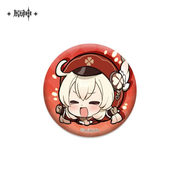 [Imported] Genshin Impact Deformed Stamp Series Pearl Can Badge Clay / miHoYo