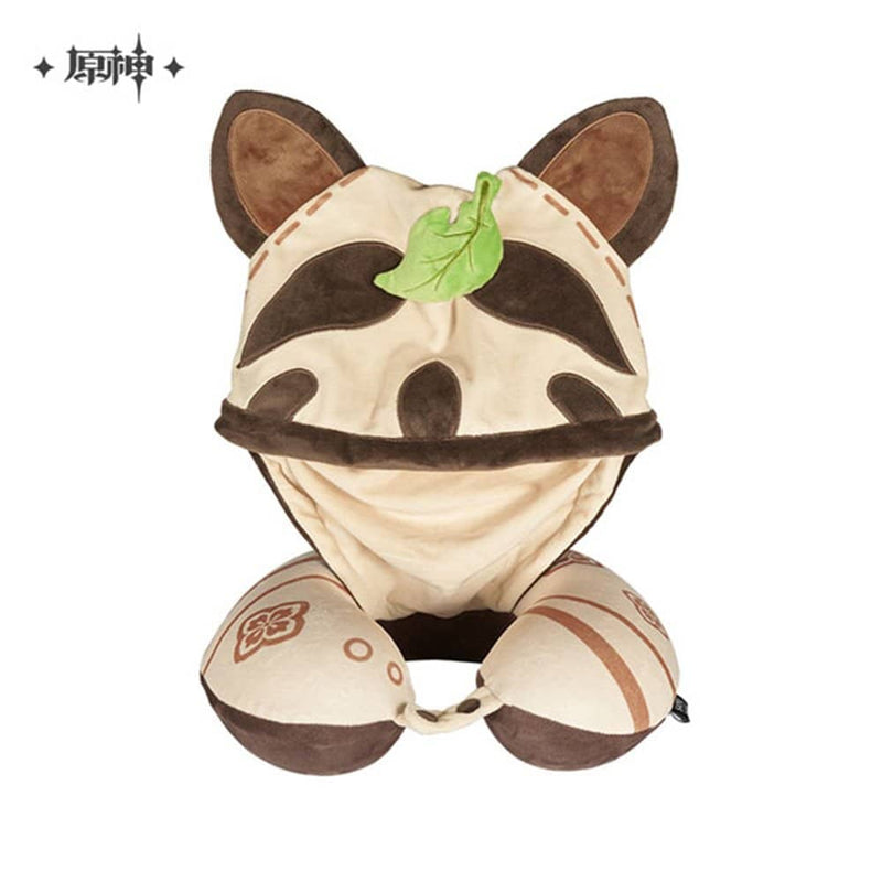 [New] Genshin Impact Mujimujidaruma Series Hooded U-Shaped Neck Pillow / miHoYo