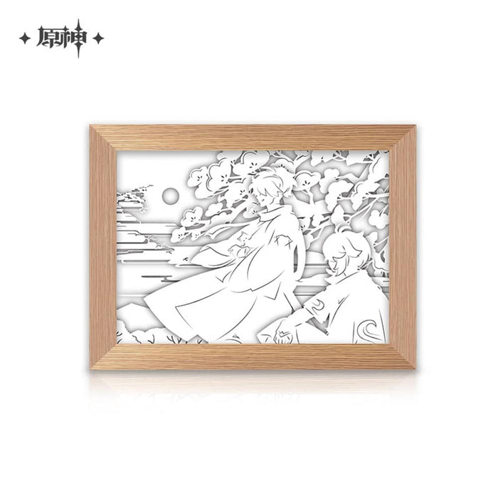 [Imported goods] Genshin "A lonely journey in pursuit of thunderstorms" Paper-cutting lamp (imported) / miHoYo