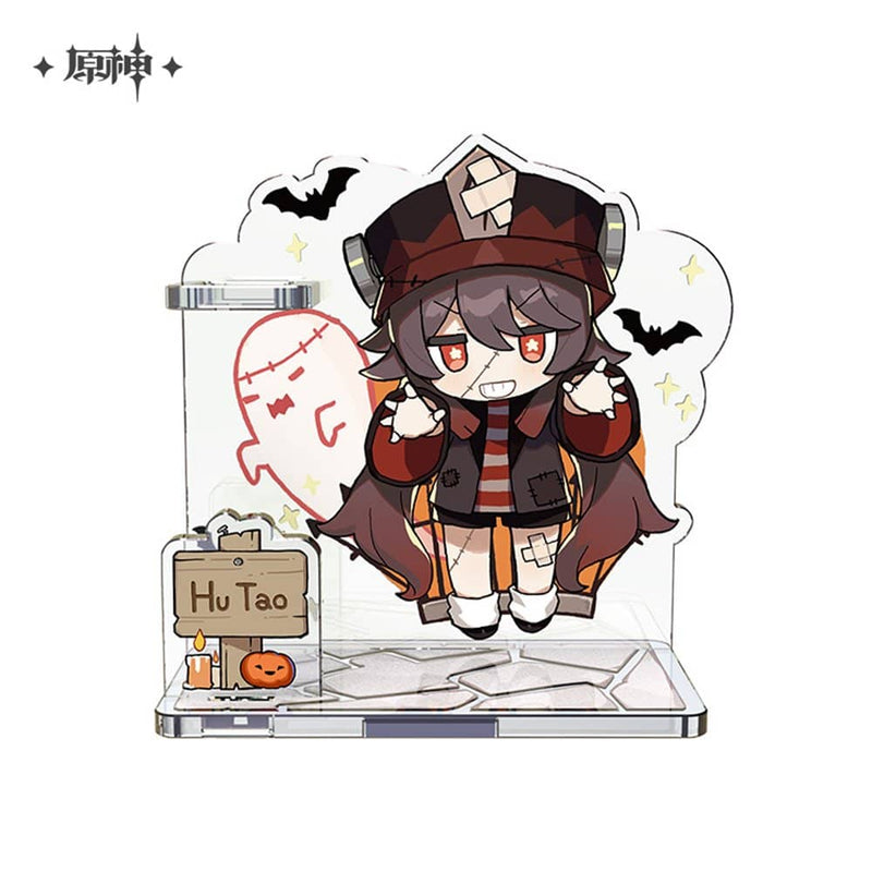 【新品】原神 ハロウィンシリーズ アクリルスタンドペンホルダー 胡桃 / miHoYo