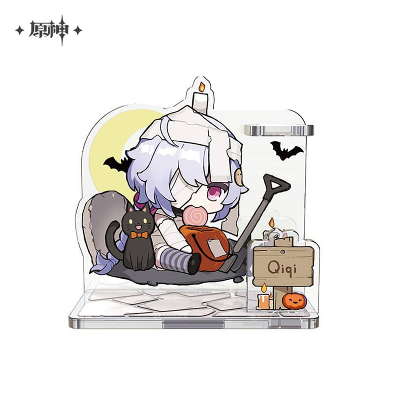 【新品】原神 ハロウィンシリーズ アクリルスタンドペンホルダー 七七 / miHoYo