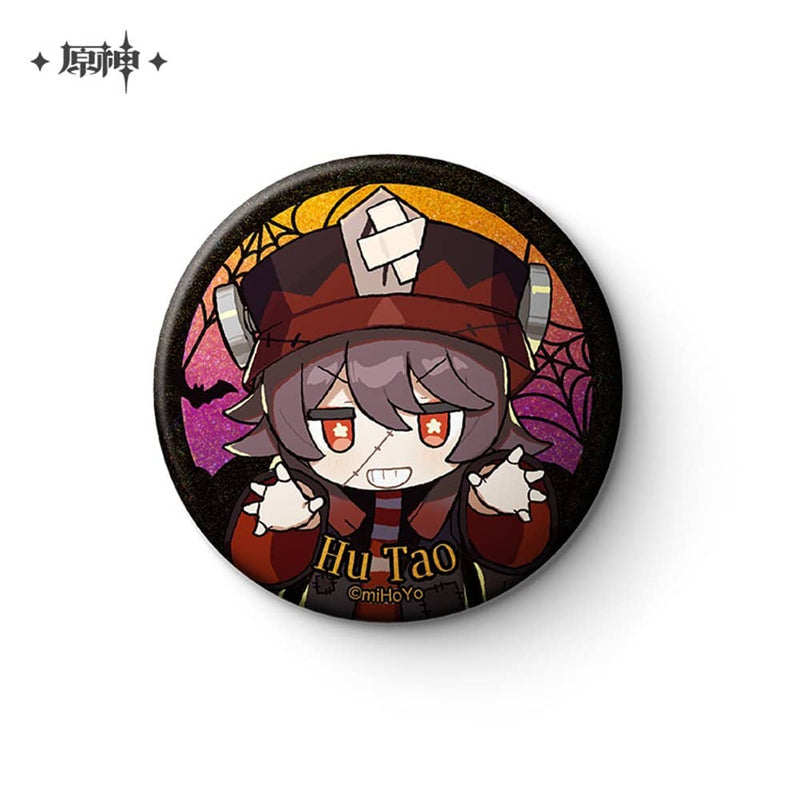 [New] Genshin Impact Halloween Series Can Badge Hu Tao / miHoYo