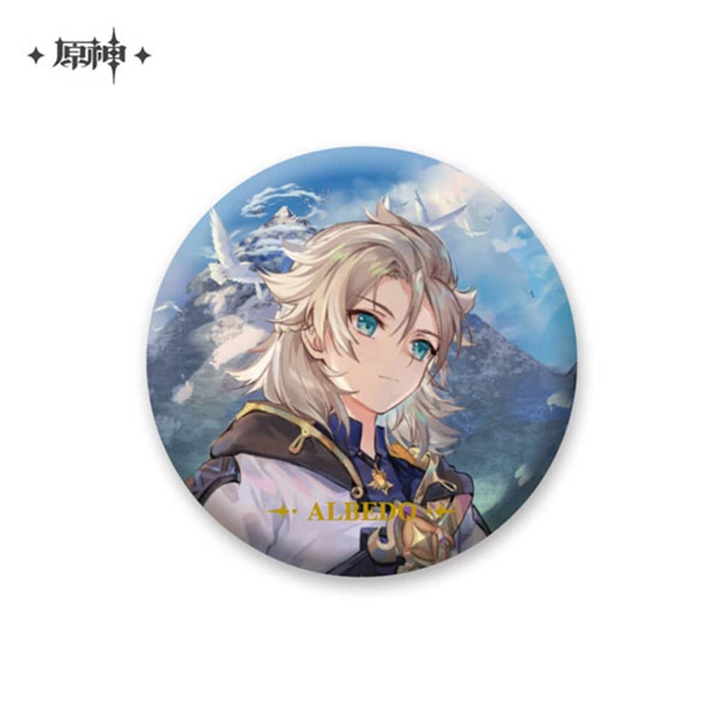[New] Genshin Impact Character Can Badge Albedo / miHoYo
