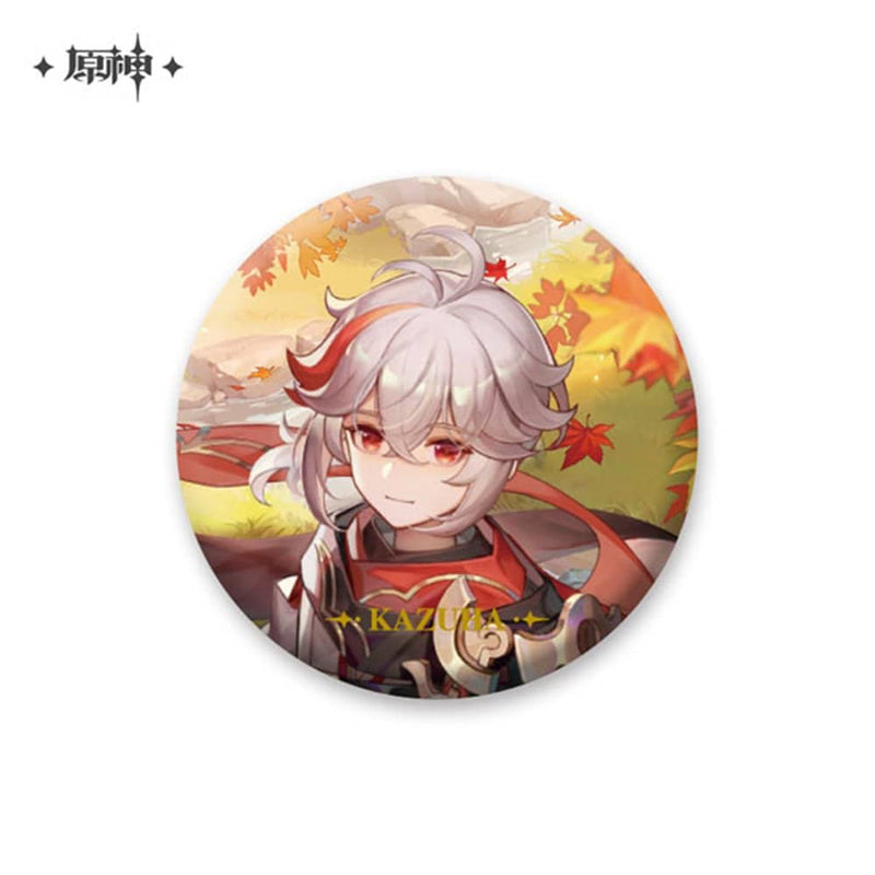 [New] Genshin Impact Character Can Badge Kaedehara Kazuha / miHoYo