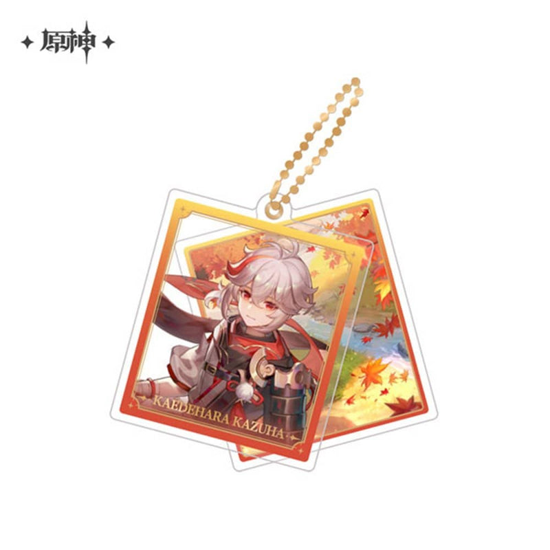 [New] Genshin Impact Wallpaper Character Double Acrylic Strap Kaedehara Kazuha / miHoYo