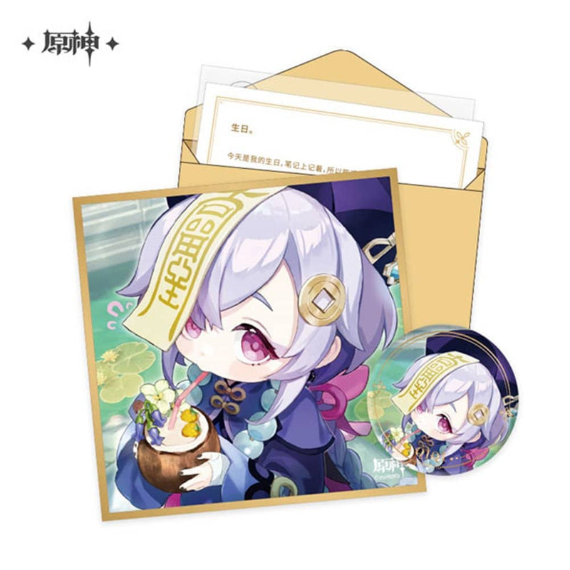 [New] Genshin Impact "Day of Destiny" Character Birthday Goods Set Qiqi / miHoYo