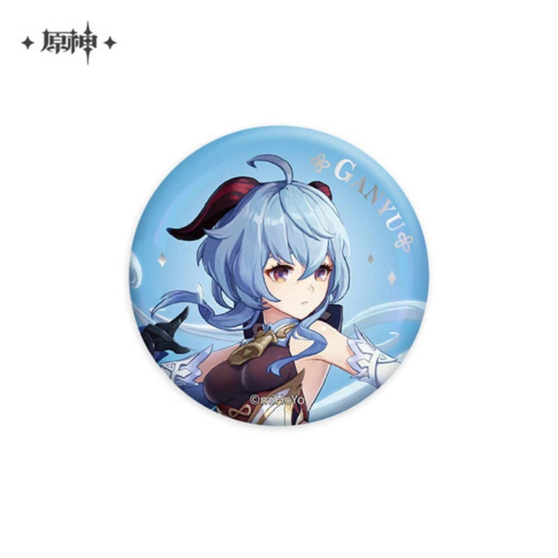 [New] Genshin Impact "Junjun Shougetsu" Character Can Badge Ganyu / miHoYo