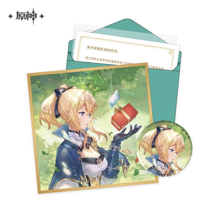 [Imported goods] Genshin Impact "Day of Order" character birthday goods set Jin / miHoYo