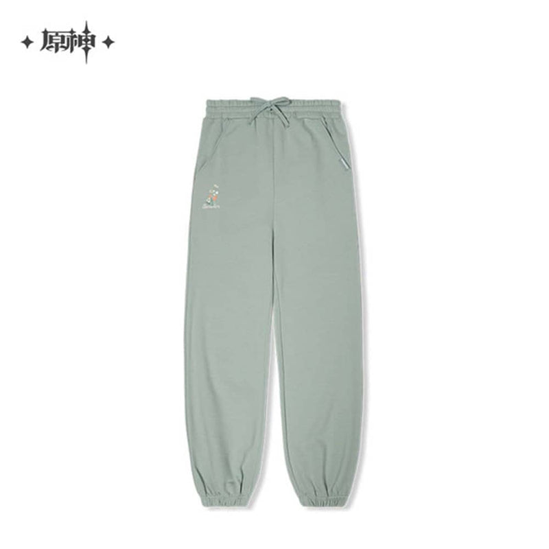 [New] Genshin Impact "Sound of Flowers, Color of Wind" Mondstadt Castle Theme Training Pants L / mihoyo