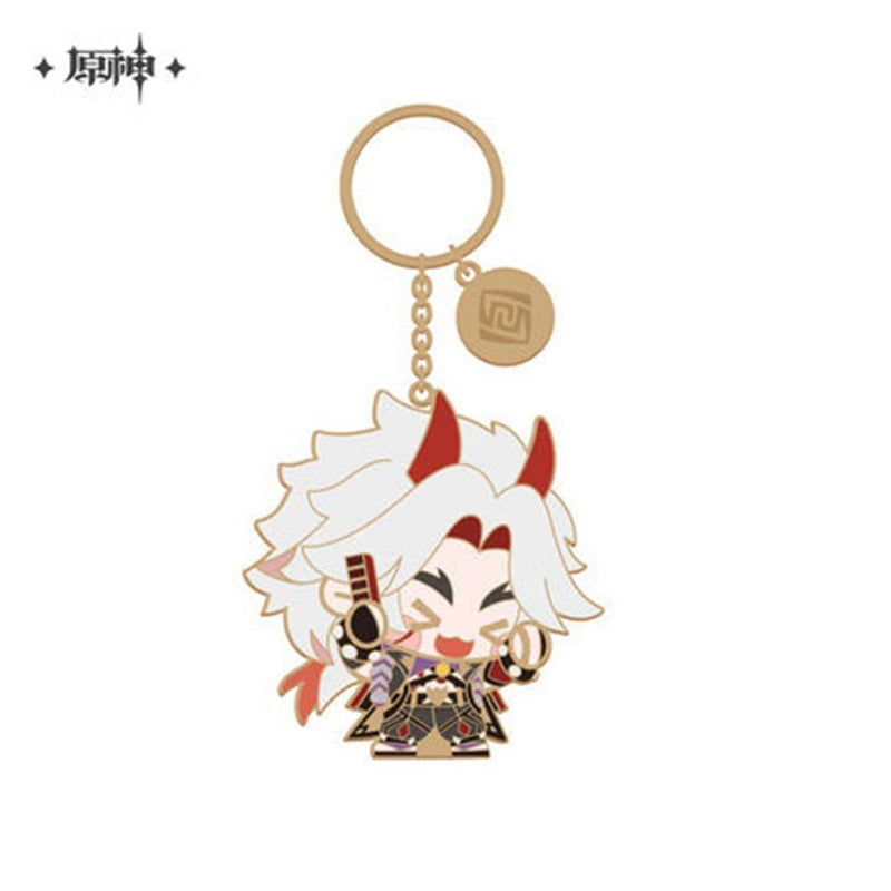 [New] Genshin Impact Character Metal Keyring Arataki Itto / miHoYo