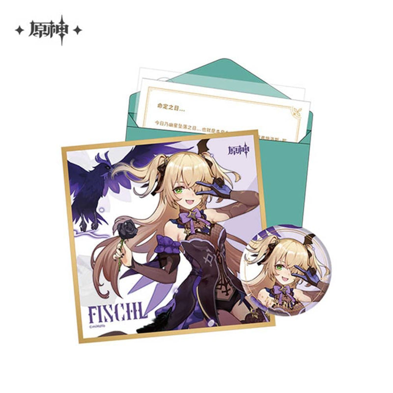 [New] Genshin Impact "Fateful Day" Character Birthday Goods Set Fischl / miHoYo