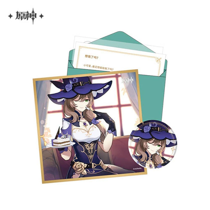 [Imported goods] Genshin Impact "Day of Order" character birthday goods set Lisa / miHoYo