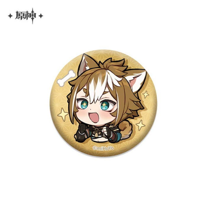 [Imported] Genshin Impact Deformed Stamp Series Can Badge Goro / miHoYo