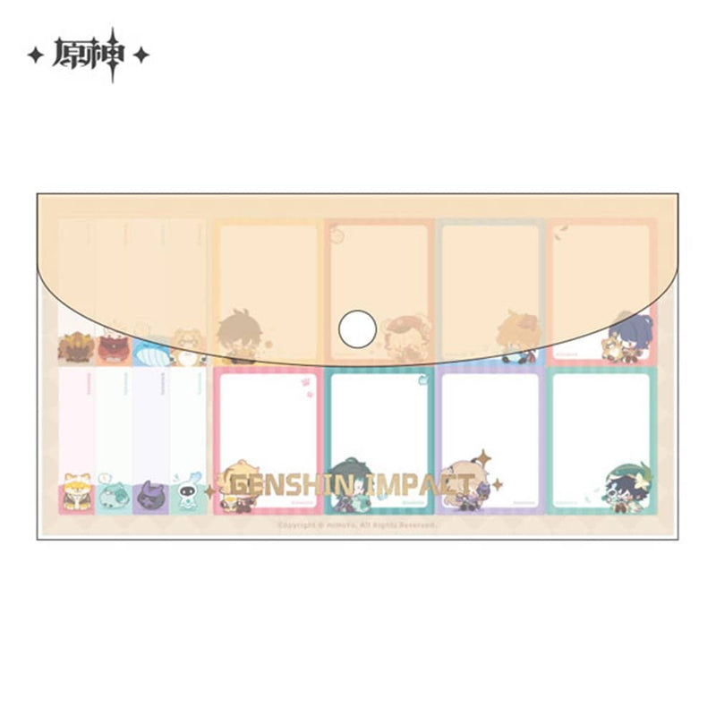 【新品】原神 デフォルメキャラクターシリーズ 付箋セット / miHoYo