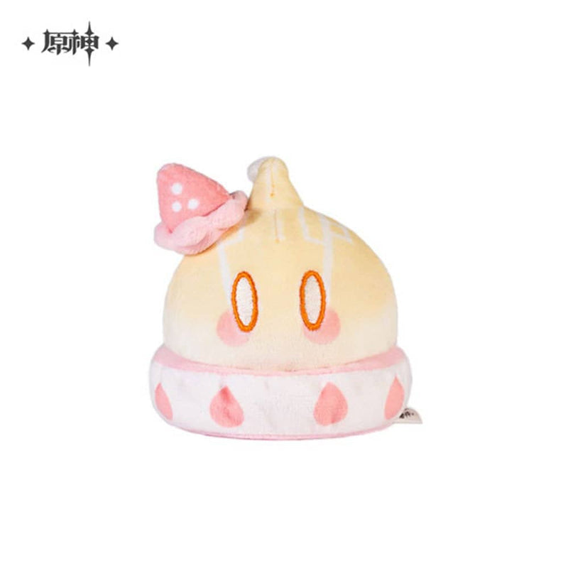[New] Genshin Impact Slime Series Sweets Party Plush Mutated Electro Slime - Strawberry Cake / miHoYo