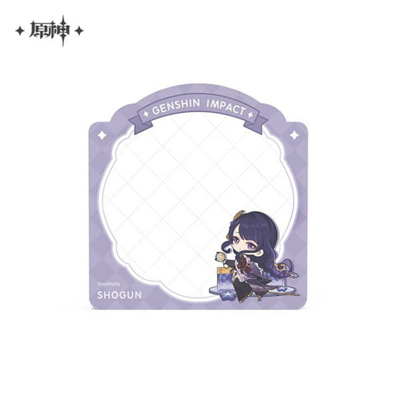[New] Genshin Impact Sweet Summer Series Sticky Notes Raiden Shogun / miHoYo