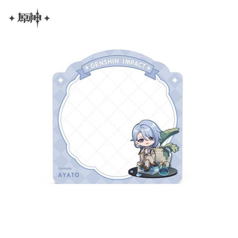 [New] Genshin Impact Sweet Summer Series Sticky Notes Kamisato Ayato / miHoYo