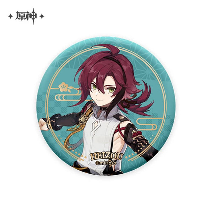 [Imported goods] Genshin Impact Lightning Castle series character can badge Heizo Kanoin / miHoYo