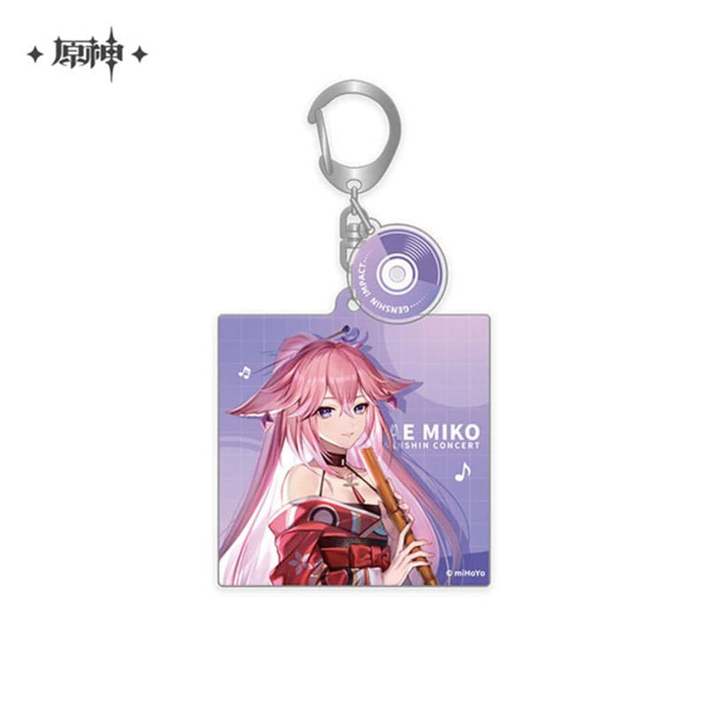 [New] Genshin Impact 2022 Online Concert Series Character Acrylic Strap Yae Miko / miHoYo