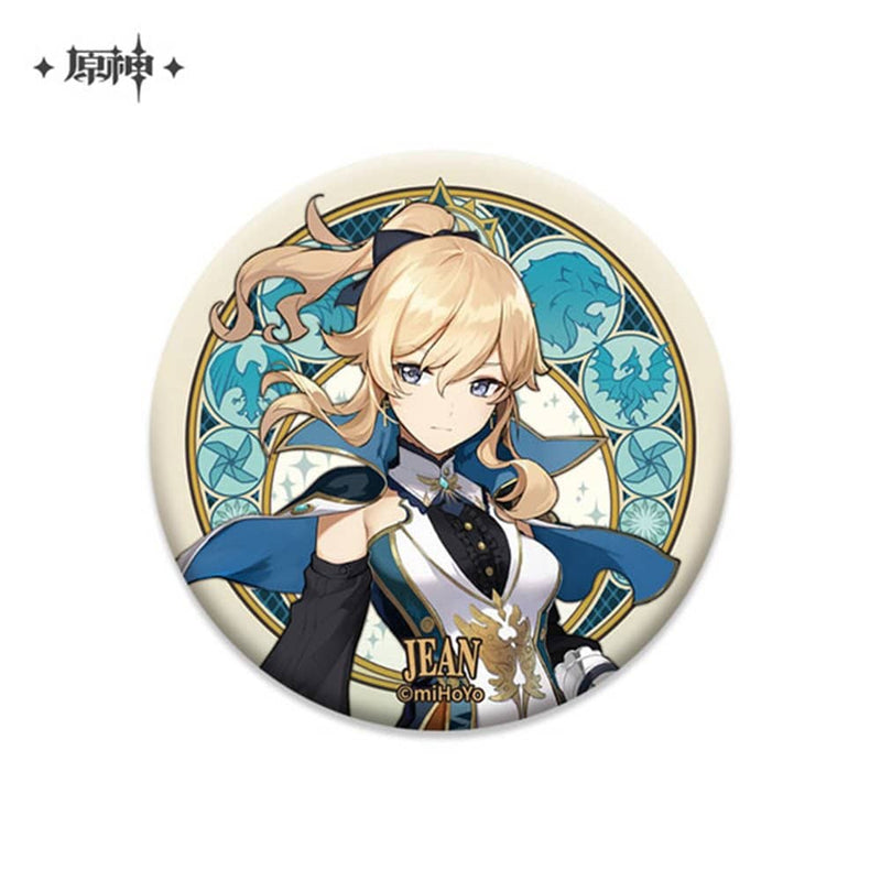 【新品】原神 モンド城シリーズ キャラ缶バッジ ジン-グンヒルドの伝承 / miHoYo