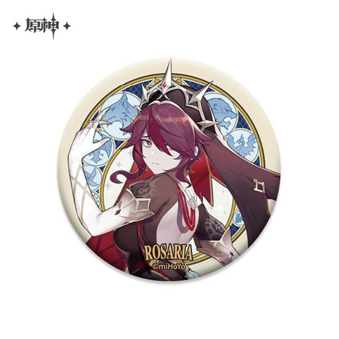[Imported goods] Genshin Impact Mondo Castle Series Character Can Badge Rosalia - To the Free People of the Church / mihoyo