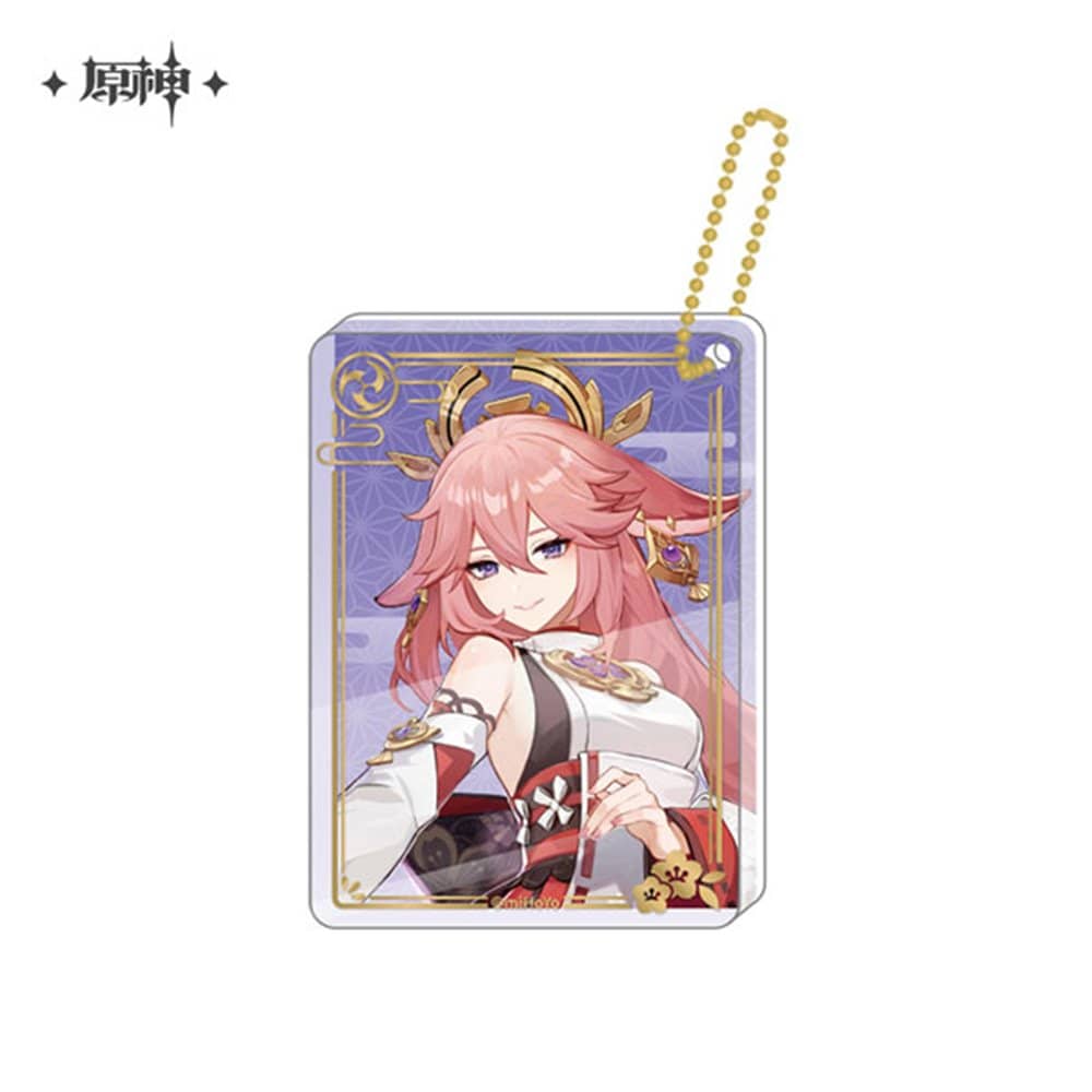 新品】原神 キャラアクリルストラップ 八重神子 / miHoYo — アキバ
