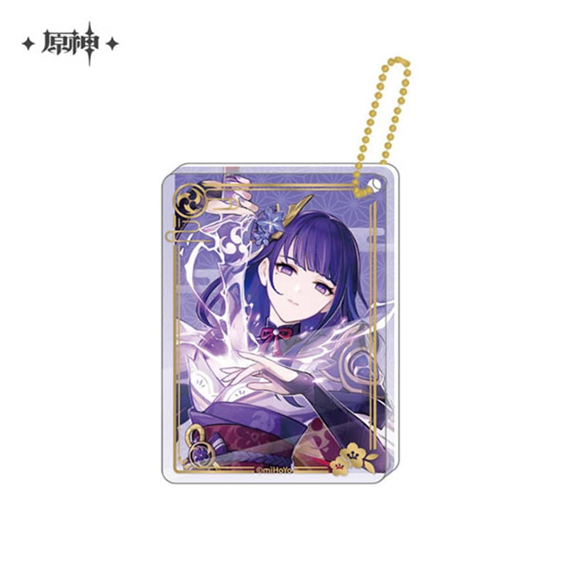 [New] Genshin Impact Character Acrylic Strap Raiden Shogun / miHoYo
