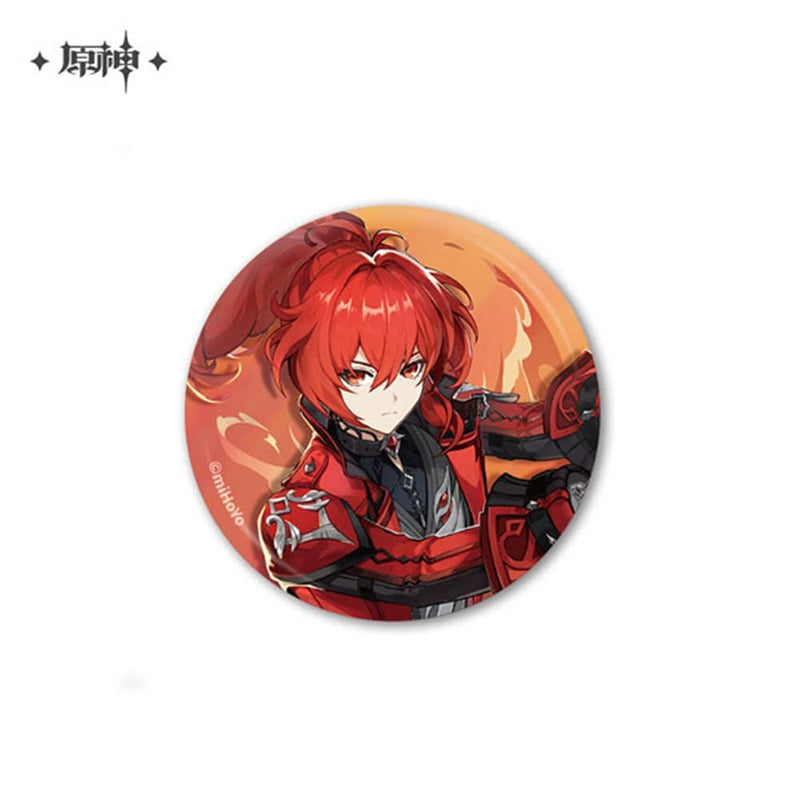 [New] Genshin Impact "Endless Summer! Phantom Night? Rhapsody!" Character Can Badge Diluc - Red Dead of Night / miHoYo